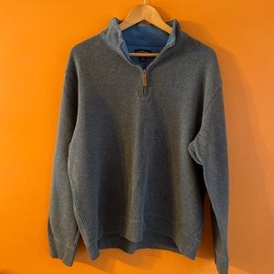 Lands End Quarter Zip Sweater